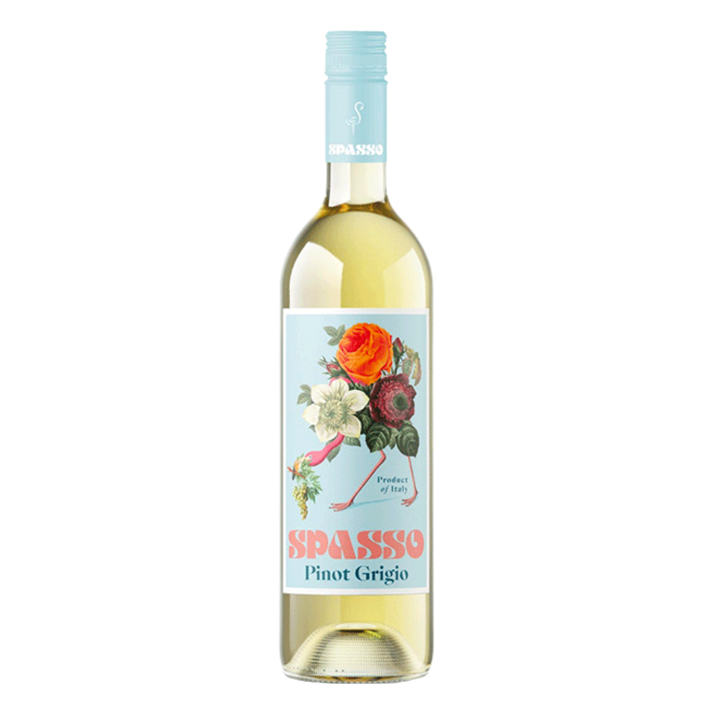 Spasso Pinot Grigio White Wine 750 Ml