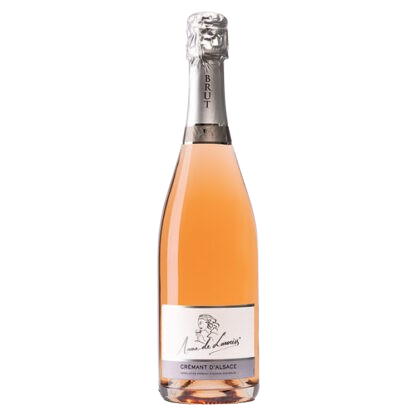 Anne De Laweiss Cremant D'Asace Brut Rose Wine 750Ml