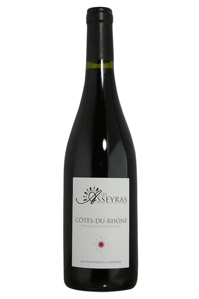 Les Asseyras Cotes Du Rhone French Red Wine 750 Ml