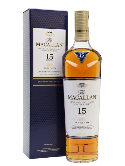 Macallan Double Cask 15Yr Scotch Whisky 750Ml