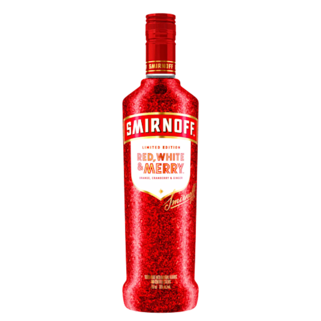 Smirnoff Red White Merry Vodka 750 Ml