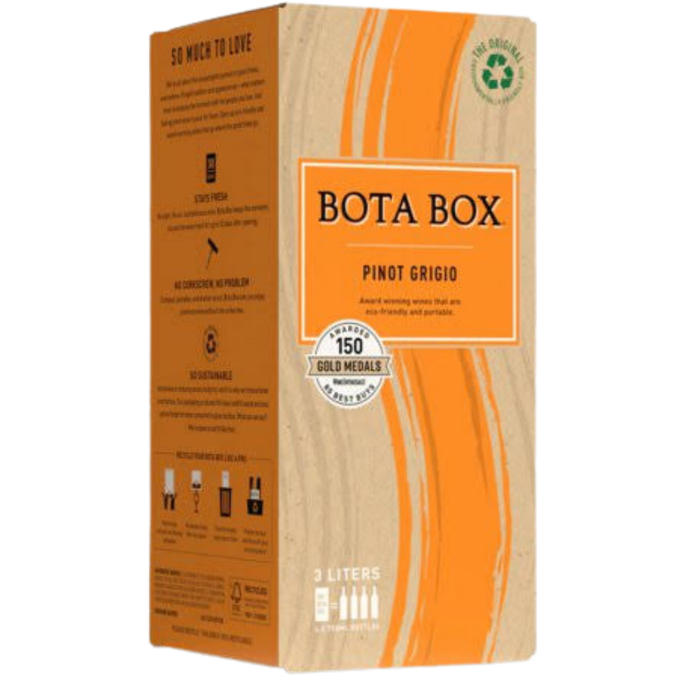 Bota Box Pinot Grigio White Wine 3Liters