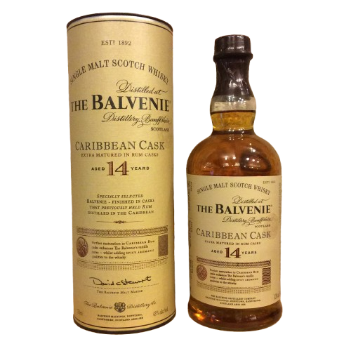 Balvenie Caribbean Cask 14 Yrs Scotch Whisky 750Ml