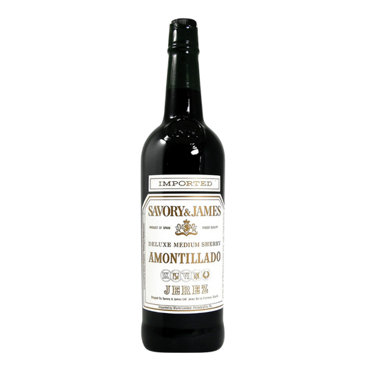 Savory & James Medium Amontillado Sherry Wine 750Ml