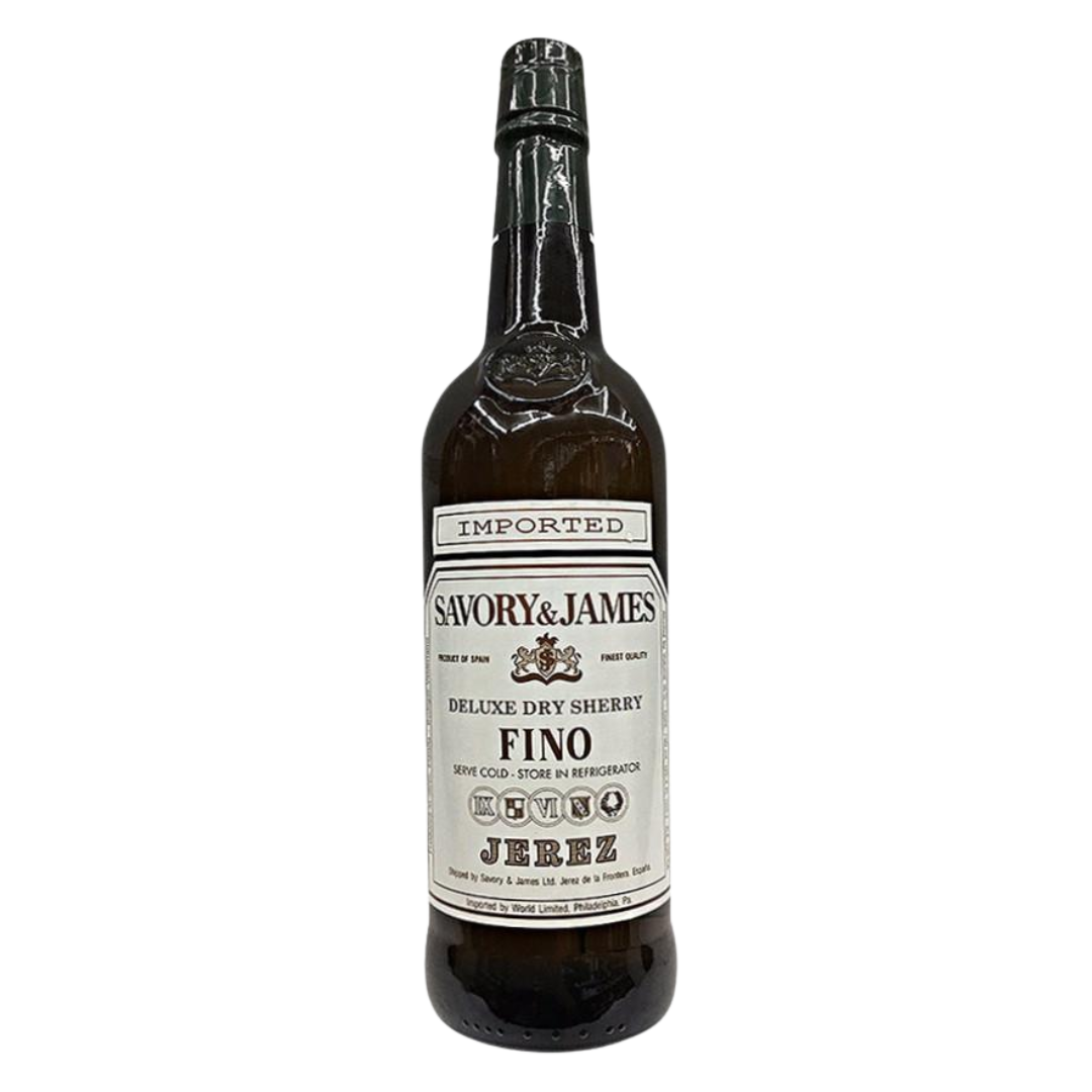Savory & James Fino Dry Sherry Wine 750Ml