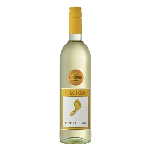 Barefoot Pinot Grigio  White Wine 750Ml