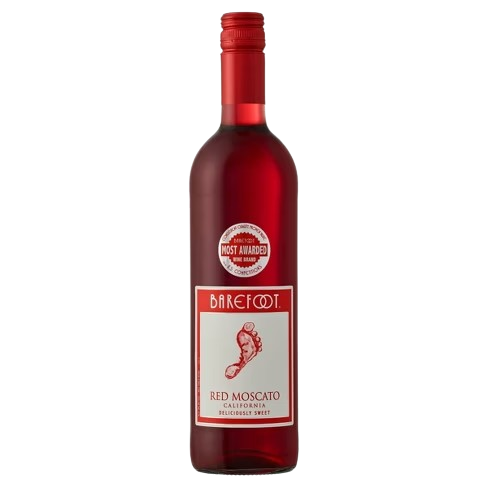 Barefoot Red Moscato Red Wine 750Ml