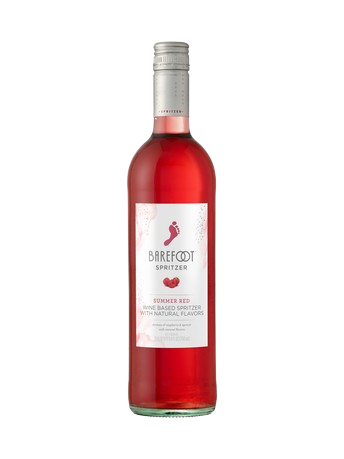 Barefoot Summer Red Spritzer Moscato  Red Wine750Ml