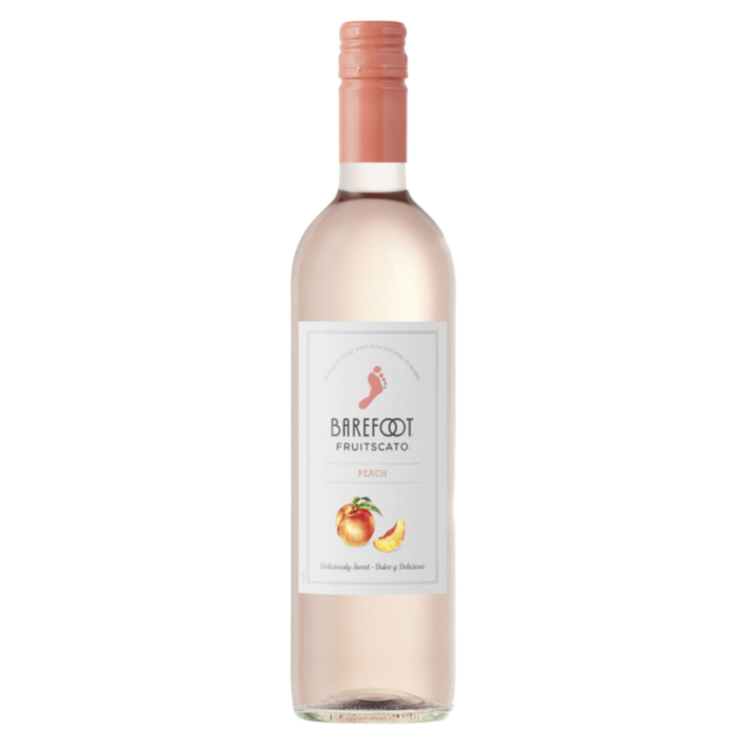Barefoot Fruitscato Peach Moscato White Wine 750Ml