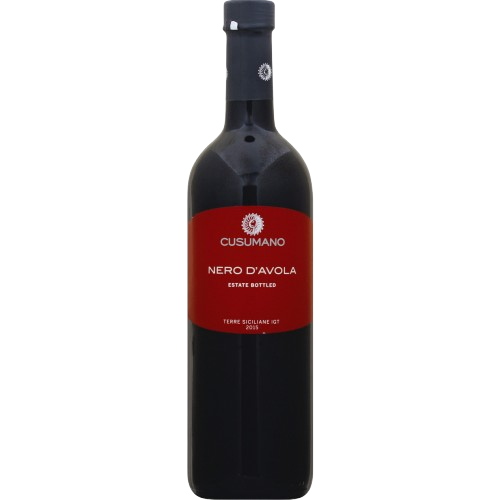 Cusumano Nero D'Avola Estate Bottled  Italian Red Wine 750 Ml