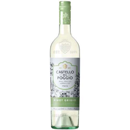 Castello Del Poggio Pinot Grigio White Wine 750Ml