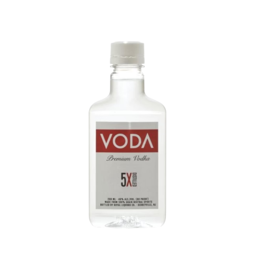 Voda Premium Vodka 5X Distilled 200Ml