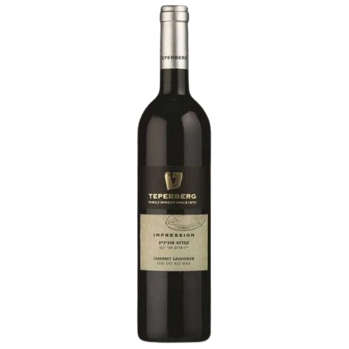 Teperberg Impression Cabernt Sauvignon Samson Isreal Kosher Red Wine 750 Ml