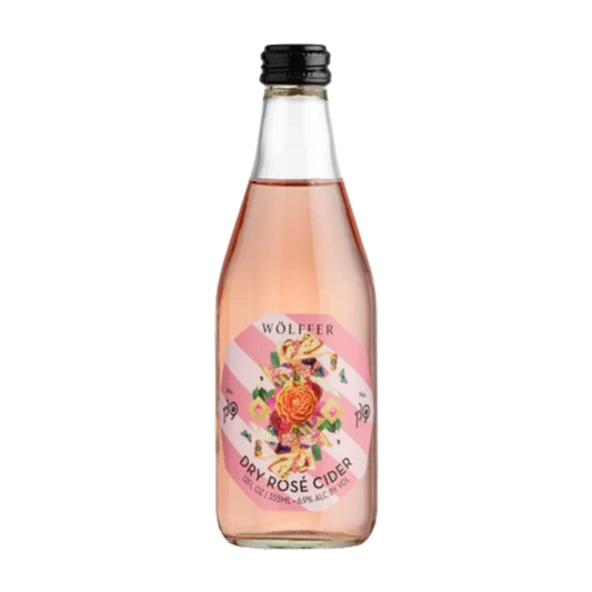 Wolffer Dry Rose Wine Cider 355Ml