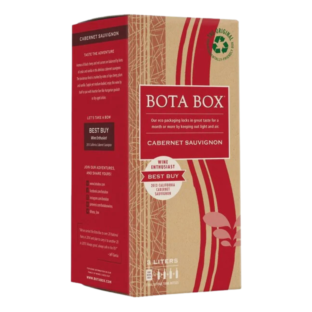 Bota Box Cabernet Sauvignon Red Wine 3L