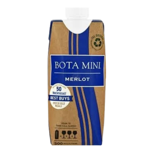 Bota Box Merlot Red Wine 500Ml