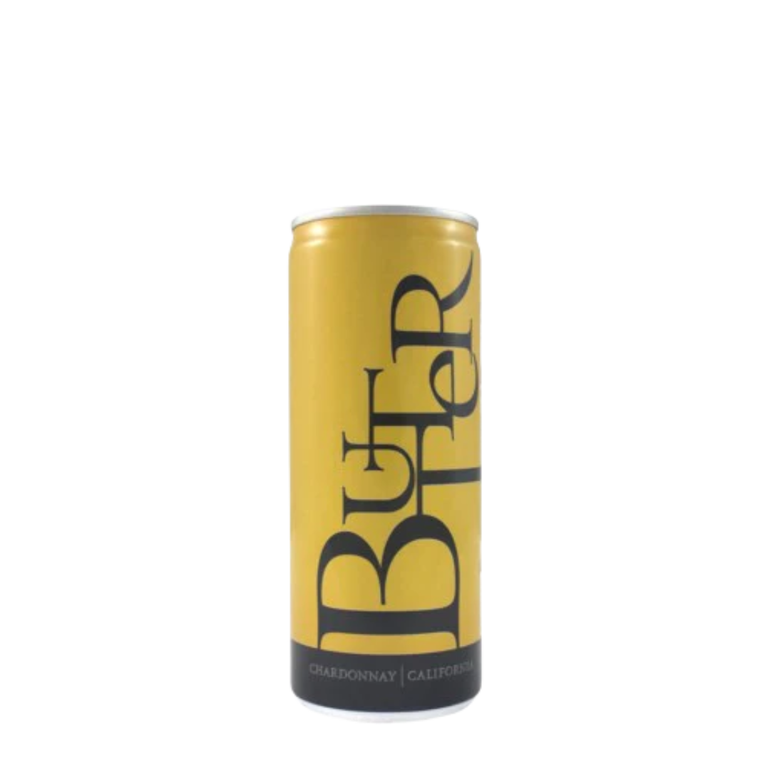 Butter Chardonnay White Wine 250Ml Can