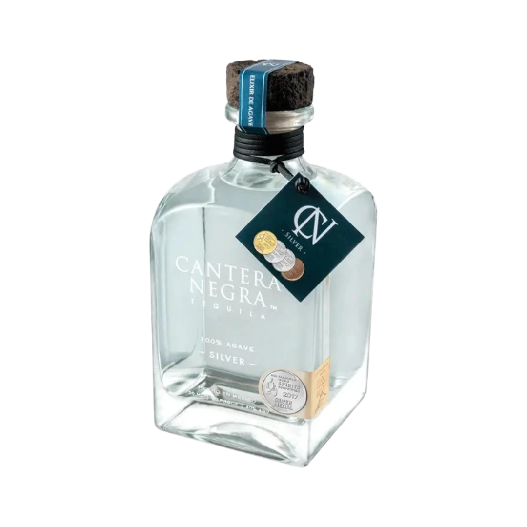 Cantera Negra Silver Tequila 750Ml