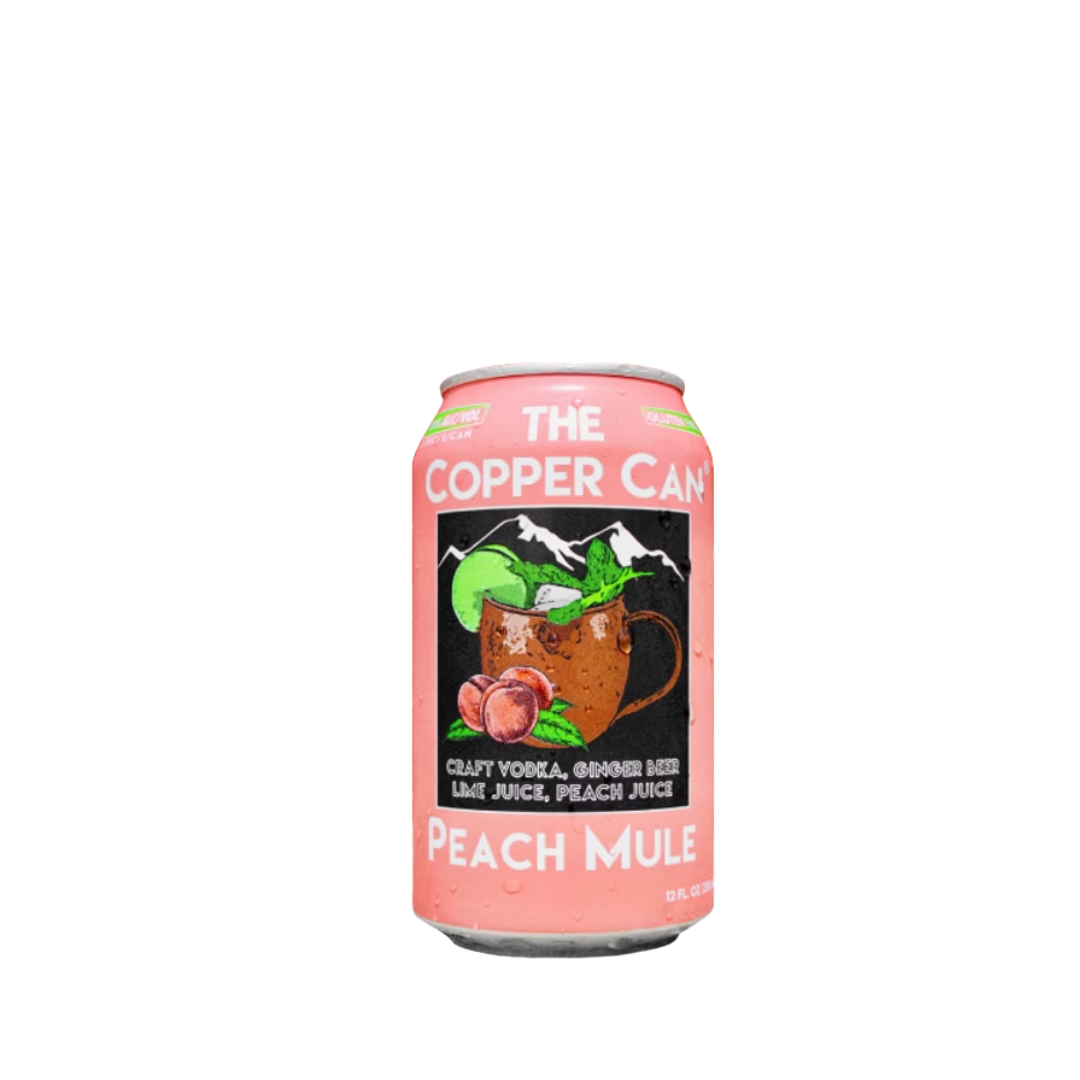 Copper Can Peach Mule 355 Ml