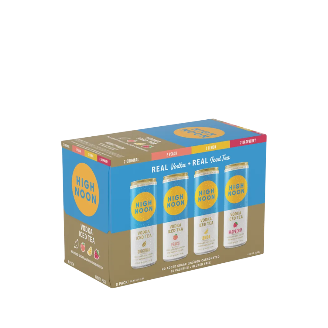 High Noon Hard Tea Vodka 8 Pack