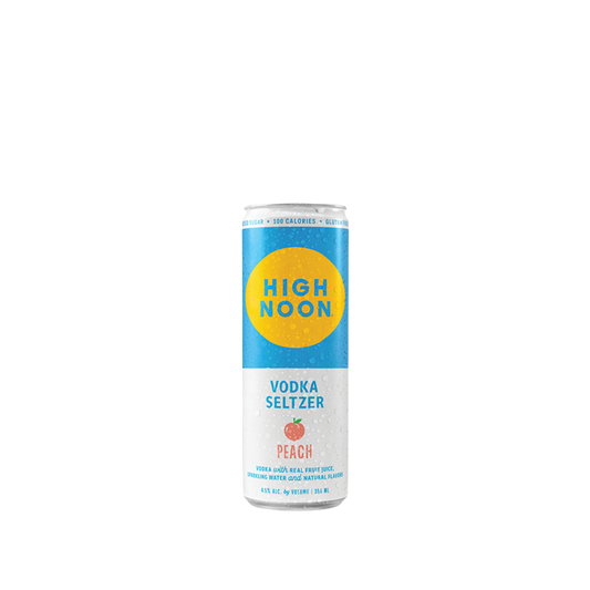 High Noon Peach Vodka Soda Hard Seltzer 355Ml Can