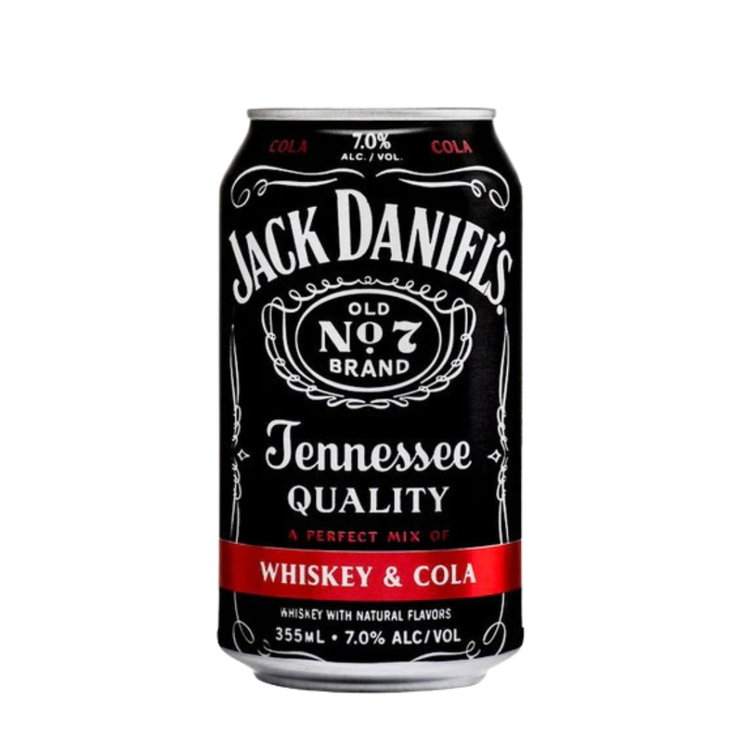Jack D Whiskey/Cola 355Ml
