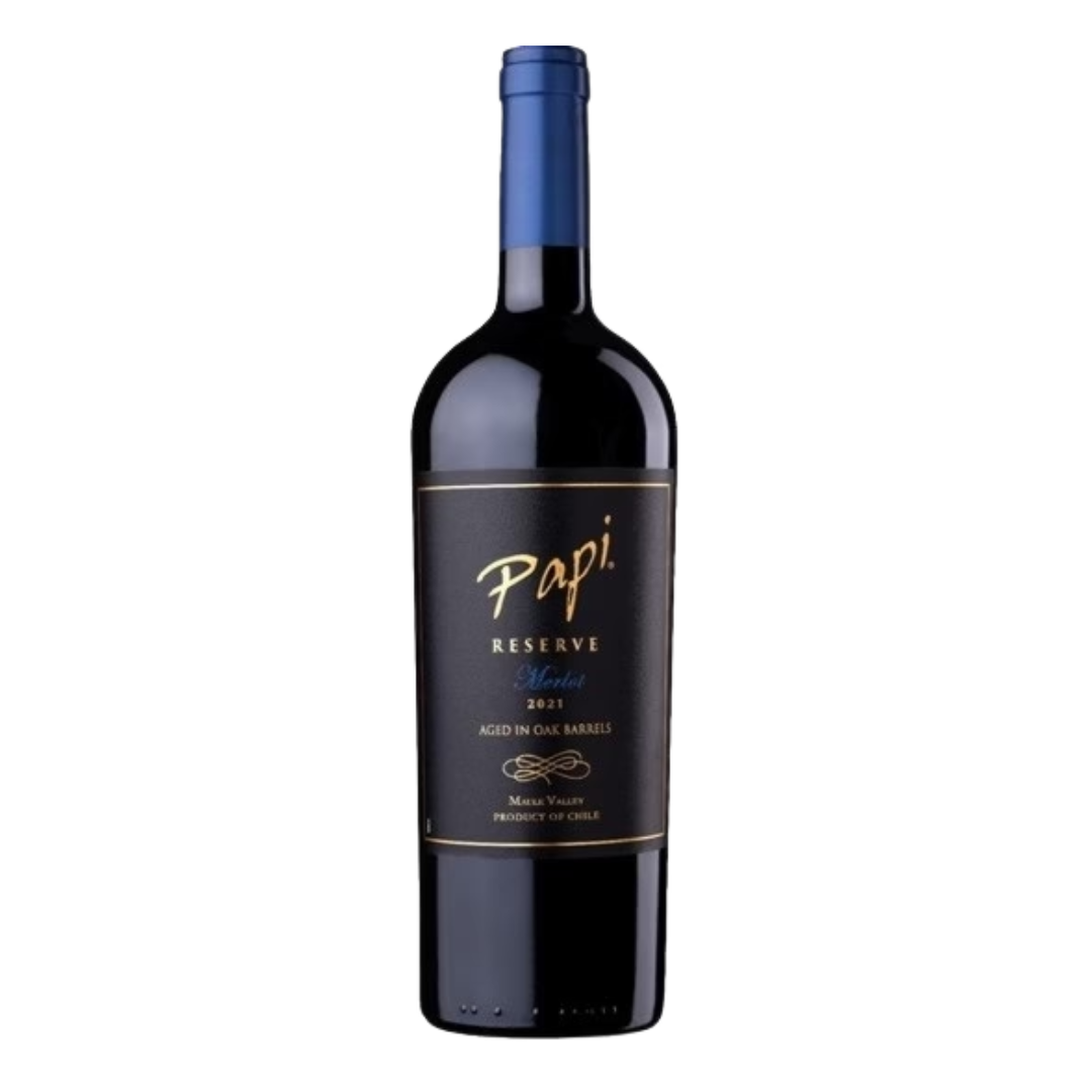 Papi Merlot Rsv Red Wine 75Oml