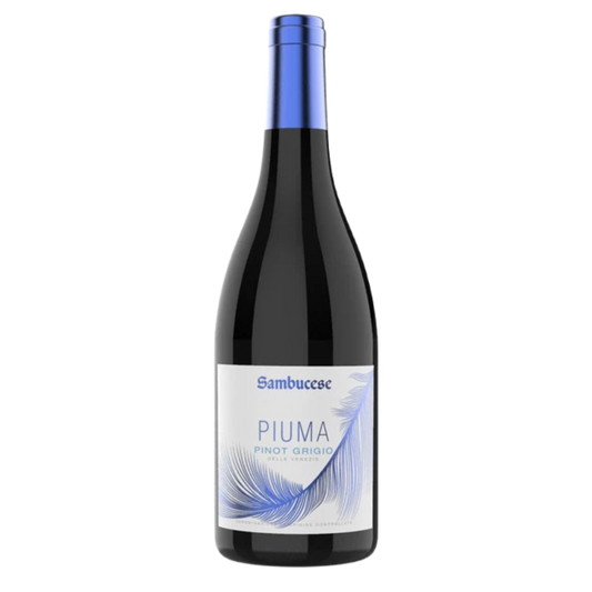 Sambucese Piuma Pinot Grigio  White Wine 750 Ml