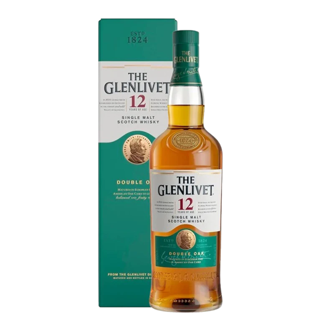 The Glenlivet 12 Double Oak Scotch Whisky 750Ml