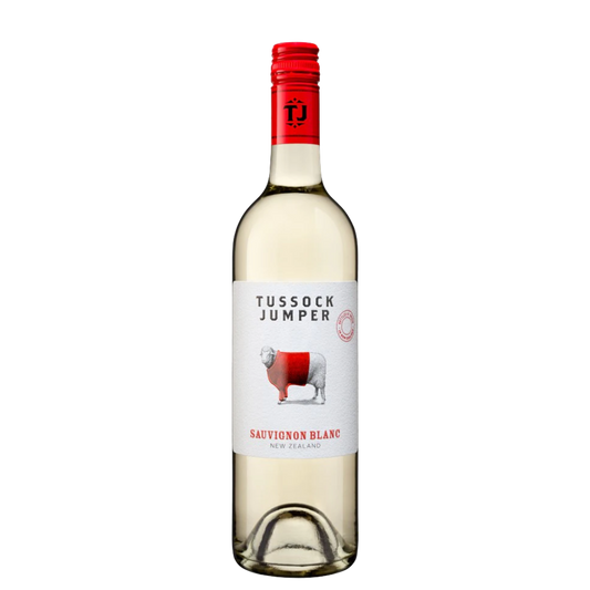 Tussock Jumper Sauvignon Blanc New Zealand White Wine 750 Ml