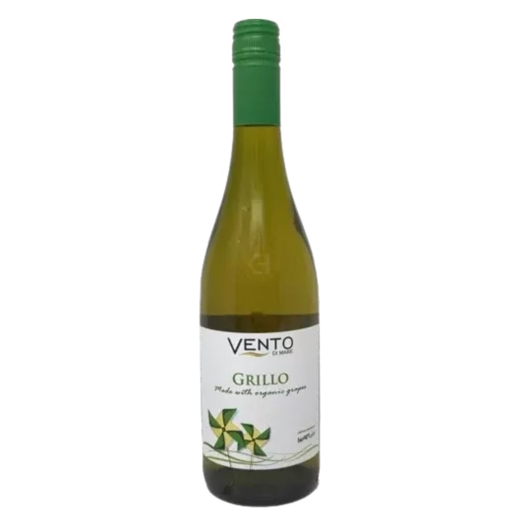 Vento Di Mre Grillo Italian White Wine 750 Ml