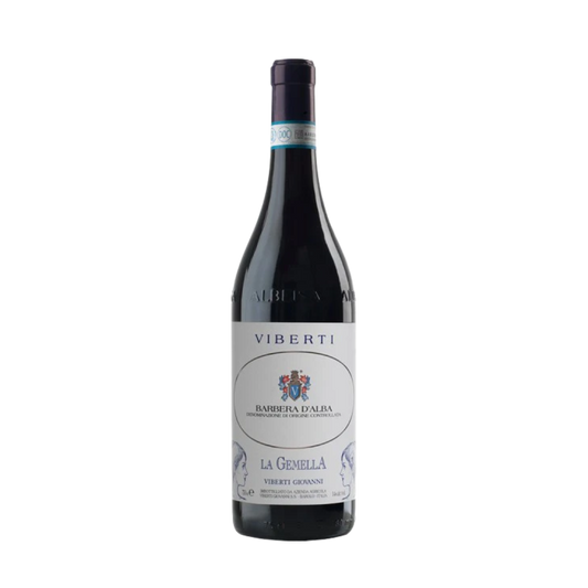 Viberti Barbera D'Alba La Gemella  Italian Red Wine 750 Ml