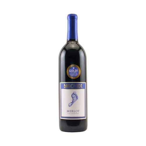 Barefoot Merlot  Red Wine 750Ml