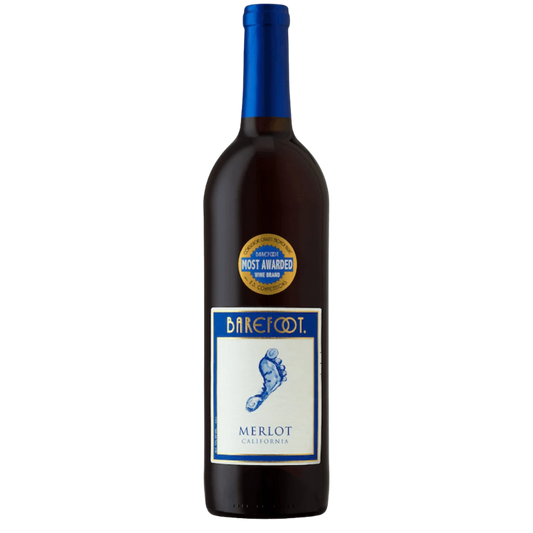 Barefoot Merlot  Red Wine 750Ml