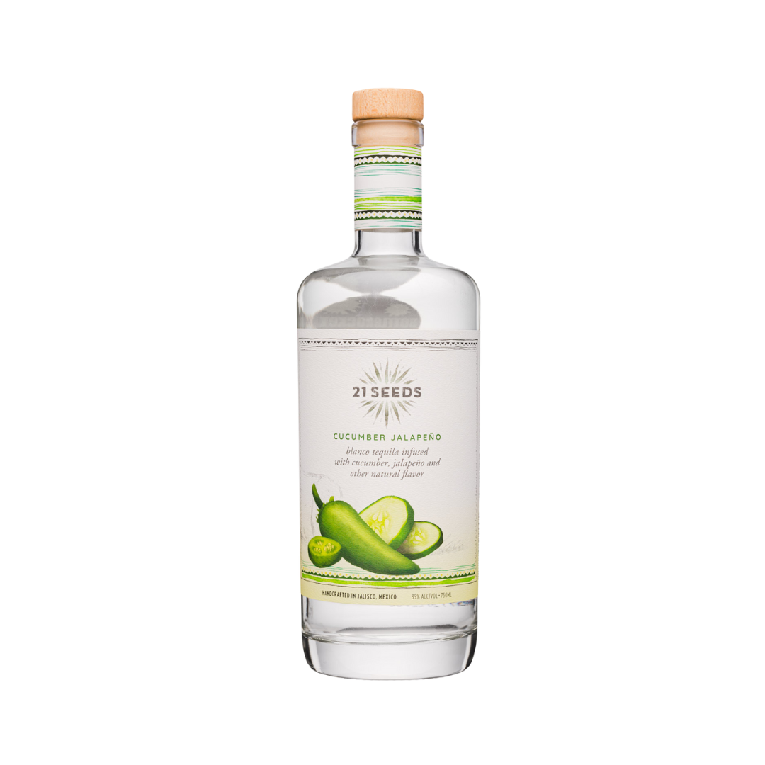 21 Seeds Cucumber Jalapeno Tequila  750Ml