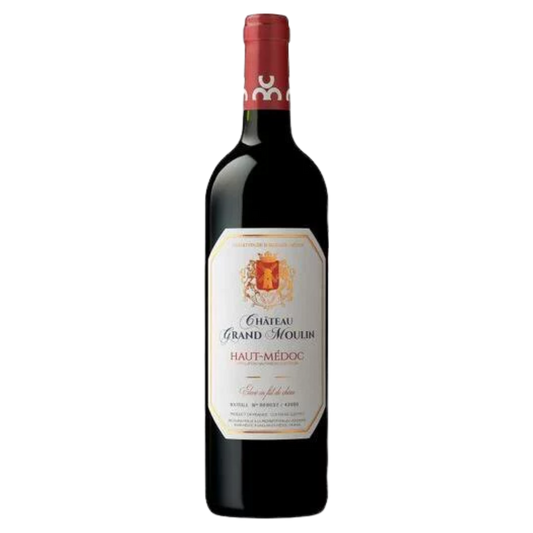 Grand Moulin Haut Medoc  Italian Red Wine 750 Ml