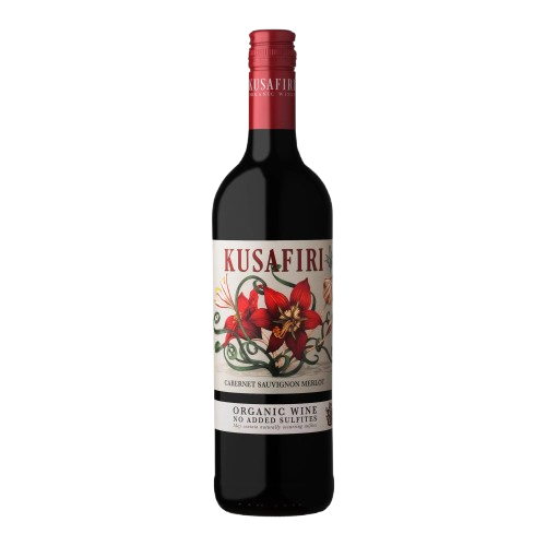 Kusafiri Cabernet/Merlot Organic Red Wine 750Ml