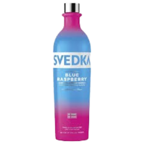 Svedka Blue Rasp Vodka 375Ml