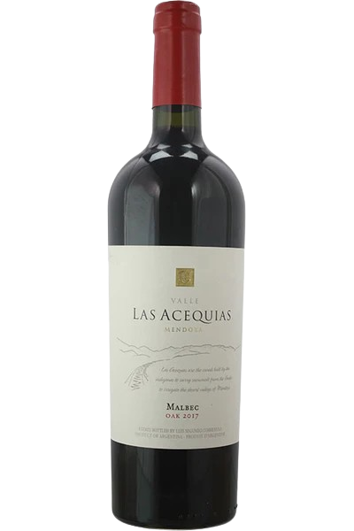 Las Acequias Malbec Oak  2017 Red Wine 750 Ml