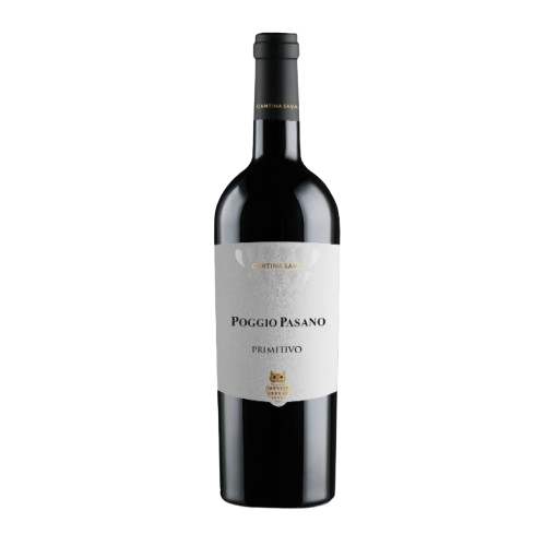 Poggio Pasano Primitivo  Italian Red Wine 750 Ml