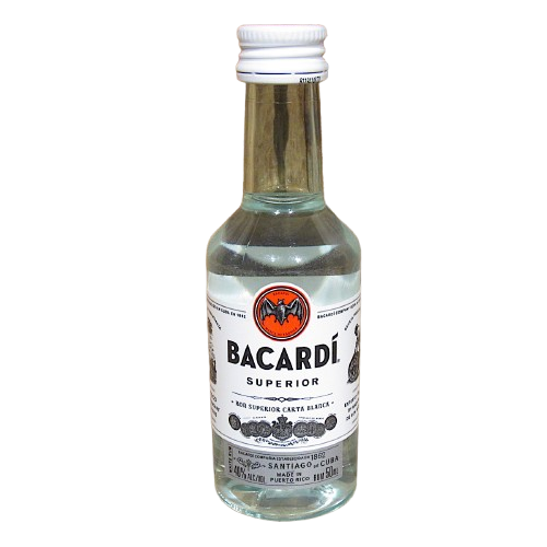 Bacardi Light  Rum 50Ml
