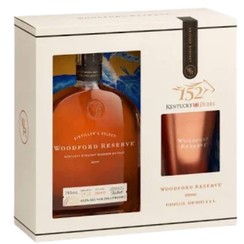 Woodford Reserve Bourbon  Gift Set 750Ml