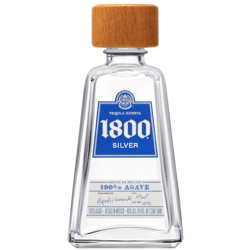 1800 Silver Blanco Tequila  50Ml