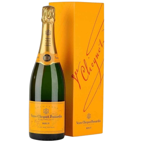 Veuve Clicquot Yellow  Brut Champagne 750Ml