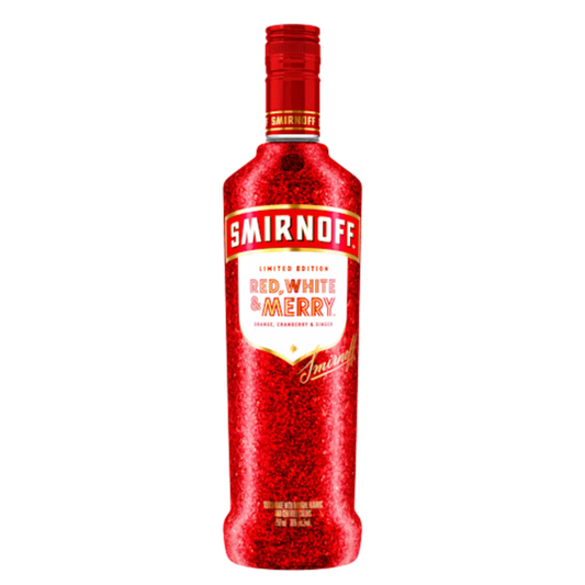 Smirnoff Red White  Merry Vodka 750 Ml