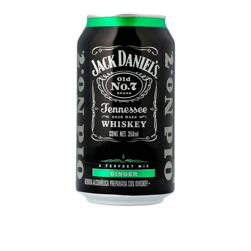 Jack Daniel And Ginger Ale 355 Ml