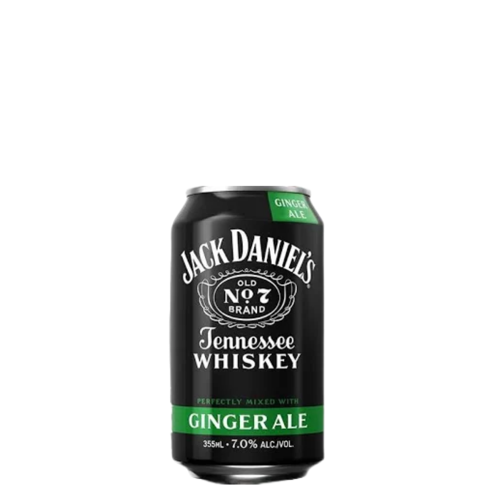 Jack Daniel And Ginger Ale 355 Ml