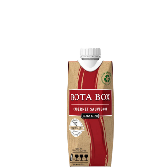 Bota Box Cabernet Sauvignon  Red Wine 500Ml
