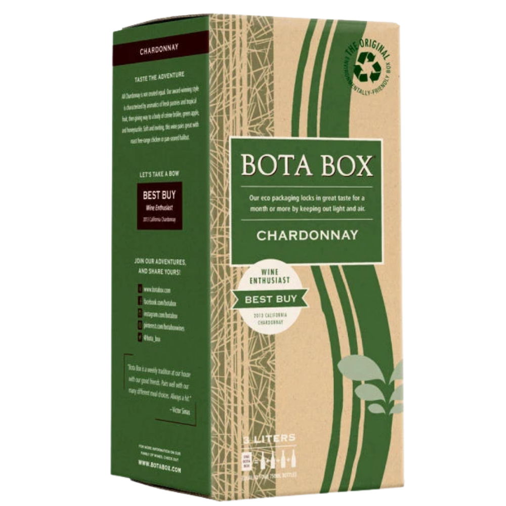 Bota Box Chardonnay White Wine 3.0L