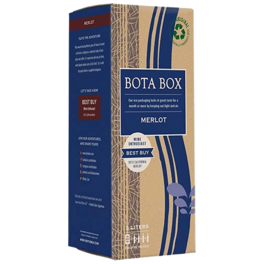 Bota Box California Merlot Red Wine 3L